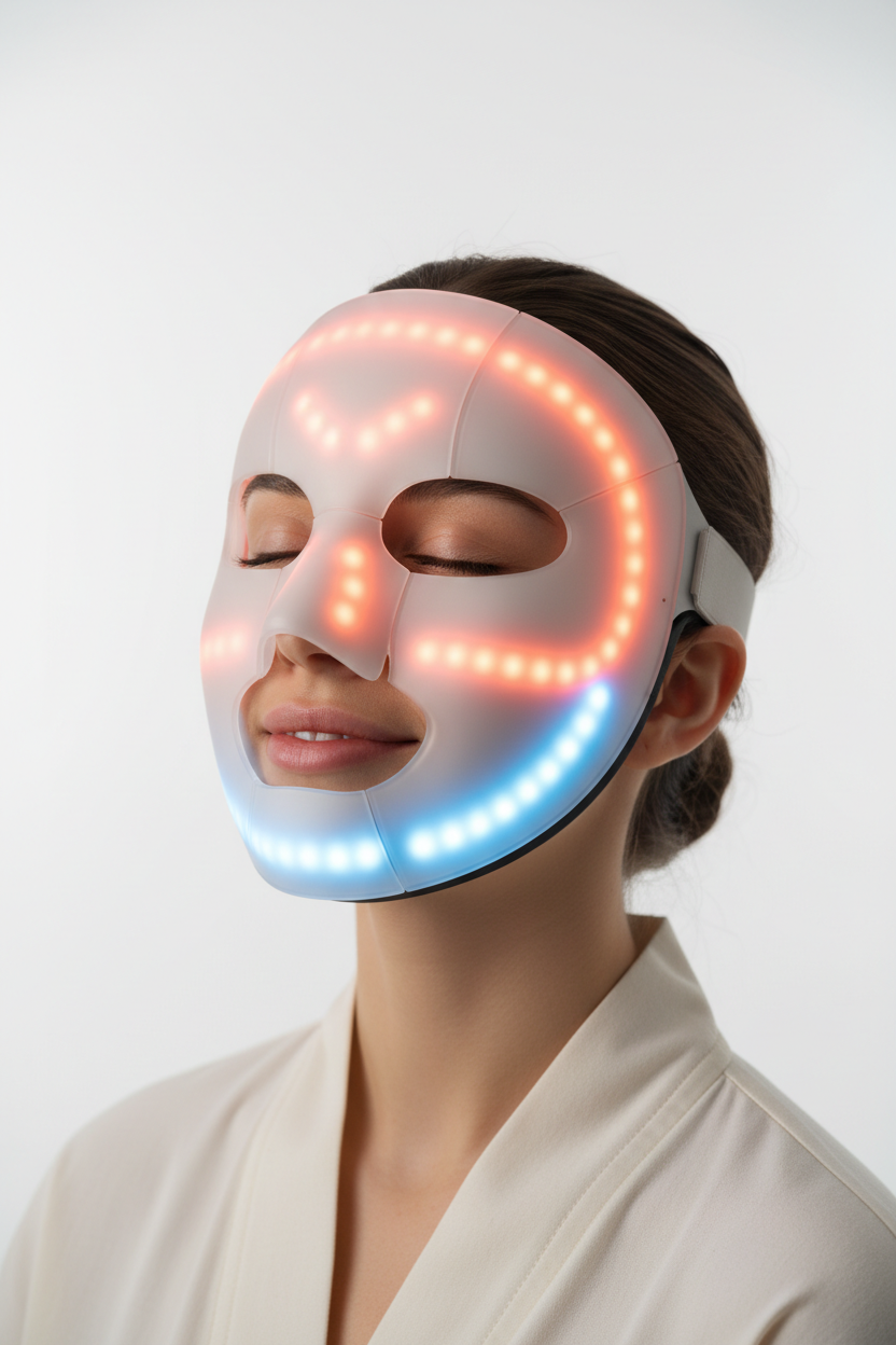 Lumora Glow™ LED Mask | 142-LED Light Therapy for Radiant Skin